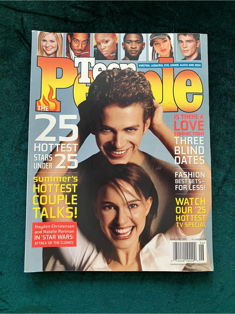 Vintage Teen People Magazine June July 2002 Star Wars Cover